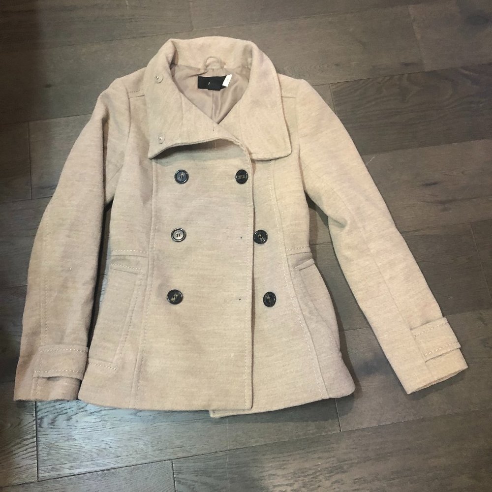 Tan H&M Coat Size 2